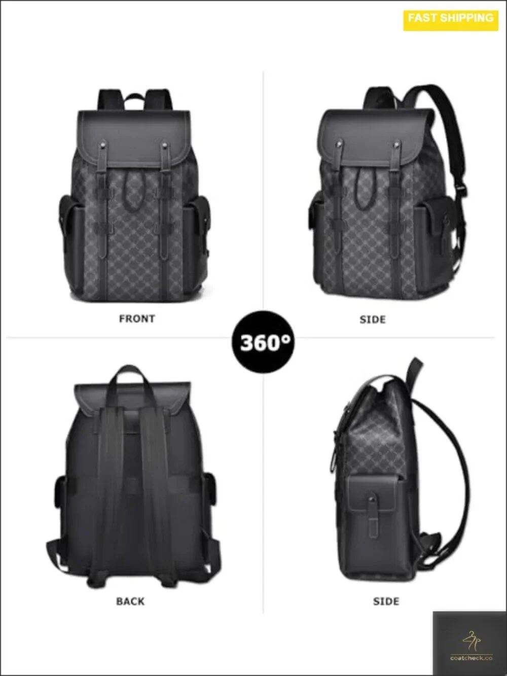Waterproof Anti Theft Laptop Backpack, 15.6 in Travel Business Bag